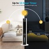 Etust Bladeless Tower Fan with Water Tank & 2 Ice Packs, Oscillating Air Cooler Fan with Remote Control, White - 4 of 4