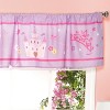 Everyday Kids Princess Window Valance – 60x15" Pink and Purple Curtain for Baby, Toddler, and Girls’ Room Nursery or Bedroom Décor - 4 of 4