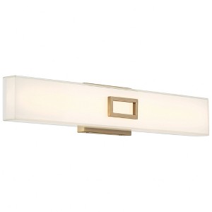 Access Lighting Restore 1 - Light Vanity in  Antique Brushed Brass - 1 of 4