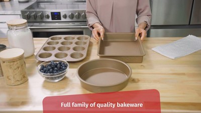 GoodCook 16" Bronze Nonstick Carbon Steel Pizza Pan