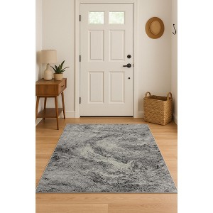 Rug Branch Sakarya Contemporary Abstract Splash Indoor Area Rug - 1 of 4
