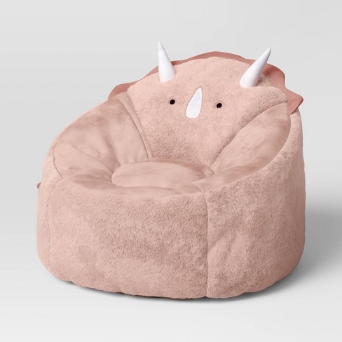 Dino Kids Bean Bag Chair Pink Pillowfort