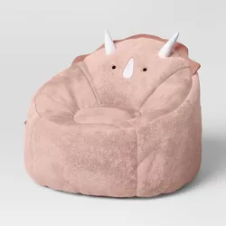 Dino Bean Bag Chair Pink - Pillowfort™