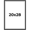 PosterPalooza | Flat Silver Picture Frame - UV Acrylic, Foam Board Backing, Hanging Hardware - 2 of 4
