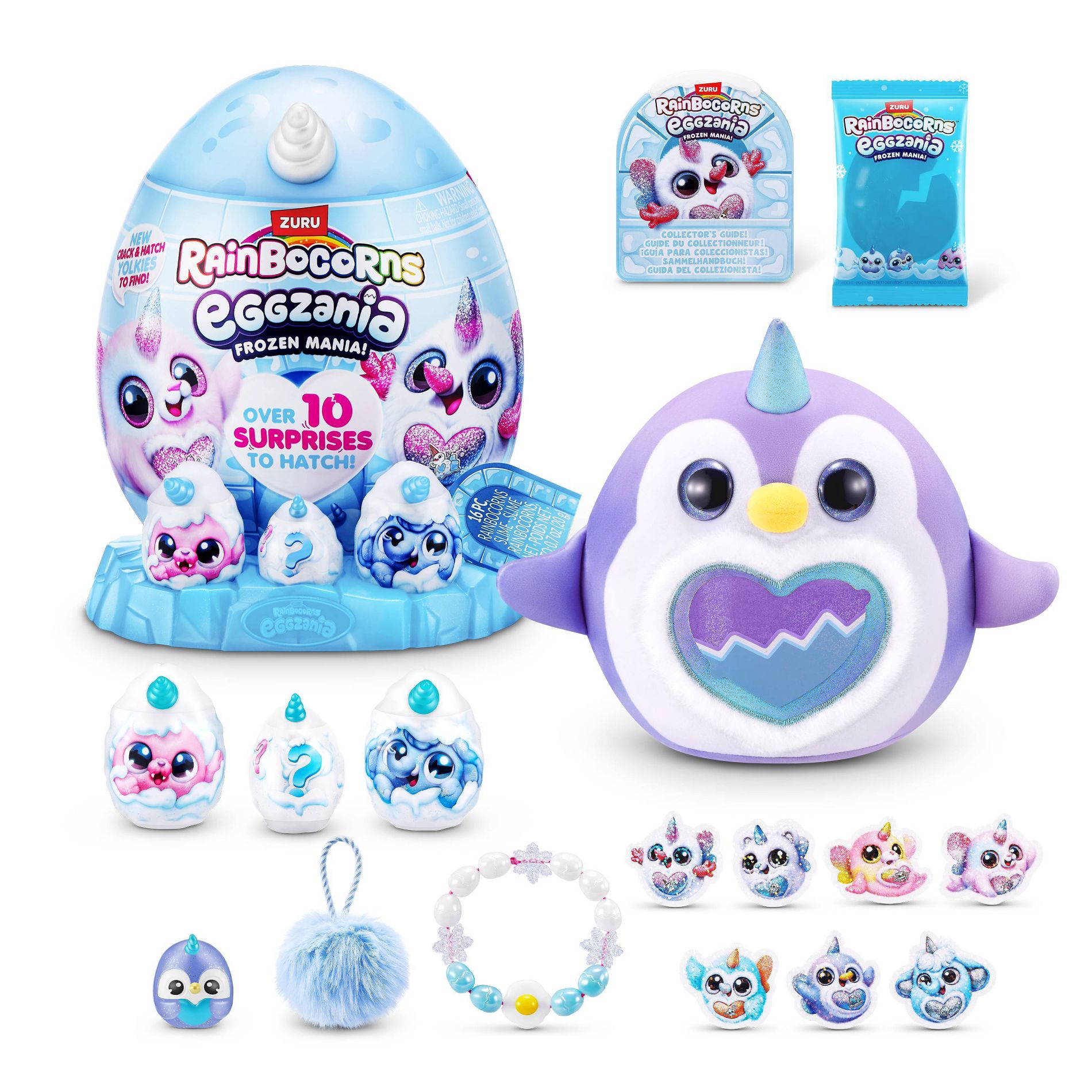 Rainbocorns Eggzania Frozencorn Mania Stuffed Animal