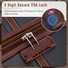 3 Piece Luggage Set, Spinner Wheels Suitcase With TSA Lock, ABS Hardshell Expandable Luggage Set With Cosmetic Case For Traveling - 4 of 4