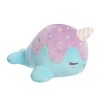 Aurora Small Birthday Cake Nomwhal Tasty Peach Enchanting Stuffed Animal Blue 7" - 3 of 4