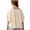 Women's Stripe Banded Sleeve Top - BUCKETLIST - 2 of 3