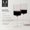 Viski Laurel Crystal Stemmed Wine Glasses,Set of 2 - 2 of 4