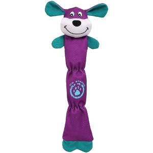 Pet Life Animated Extra Long Nylon Squeaker Water-resistant Plush Dog Toy - 1 of 2