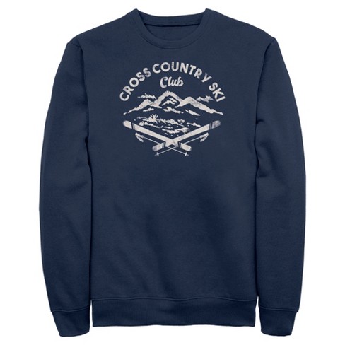 Men s Lost Gods Distressed Ski Club Sweatshirt Target
