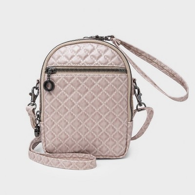 blush pink crossbody bag