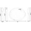 Basicwise Reusable Cutlery Set of 16 - Plastic Plates, Spoons, Forks and Knives (4 of each) - 4 of 4