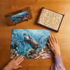 Unidragon Shimmering Turtle 1000 Piece Wooden Jigsaw Puzzle - 2 of 4