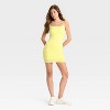 Women's Rosette Lace Slip Mini Bodycon Dress - Wild Fable™ - 3 of 3