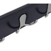 BirdRock Home Dual Hook Coat and Hat Rack - 4 Dual Hooks - 3 of 4