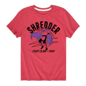 Boys' - Teenage Mutant Ninja Turtles - Shredder Foot Clan 1984 Short Sleeve Graphic T-Shirt - 1 of 4