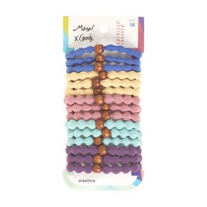 Goody x Morgan Harper Nichols Forever Hair Elastics - 15ct - 1 of 4
