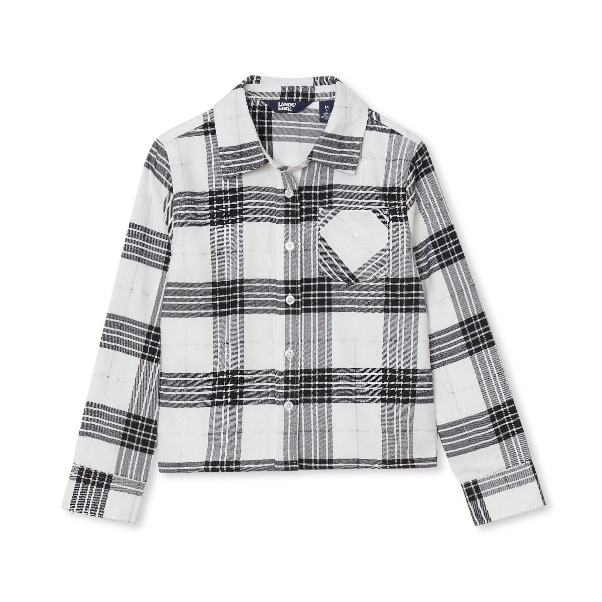 Lands' End Kids Flannel Shirt