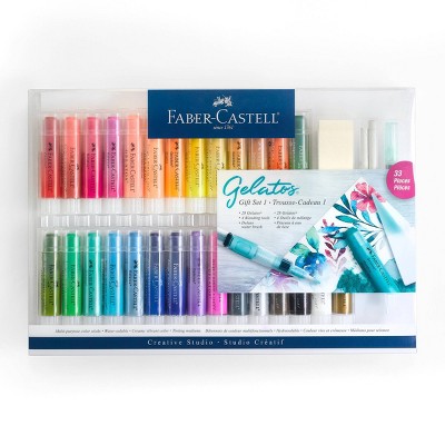 Faber-Castell 33pc Mixed Media Gelatos Gift Set