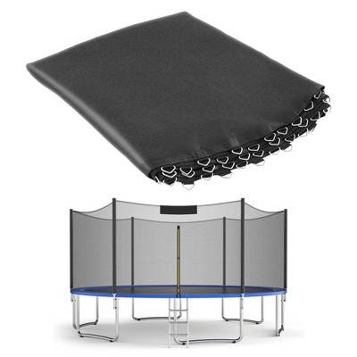 Costway Replacement Trampoline Mat Jumping Mat Fits 8ft Frame w/ V-Hooks