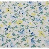 Nora Shower Curtain Bright Blue - Laura Ashley: 100% Cotton, Twill, Botanical Pattern, Machine Washable - 3 of 4