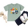 The Juniper Shop SmileyWorld School Dump Truck Toddler Short Sleeve Tee - 3 of 4