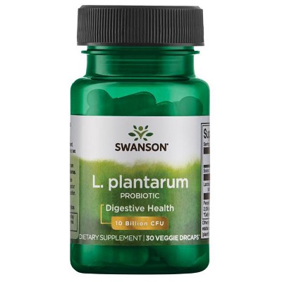 Swanson L. Plantarum Probiotic 10 Billion Cfu 30 Vg Embo Ap.