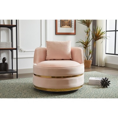 NicBex Accent Chair Swivel Chair with 360 Degrees Barrel Chair Comfy Chair Sofa Chair for Living Room, Bedroom