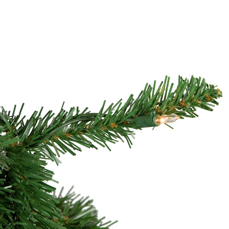 Northlight 7.5' Pre-Lit Pencil White River Fir Artificial Christmas Tree - Clear Lights, 3 of 8