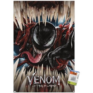 Trends International Marvel Venom: Let There be Carnage - Teaser Unframed Wall Poster Prints - 1 of 4