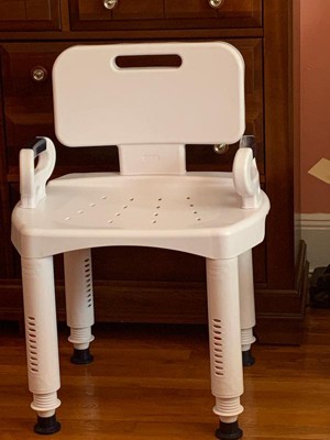 Drive Medical Premium Series Shower Chair With Back And Arms : Target