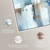 Art Remedy House of Lines II Blue Abstract Wall Art Framed - 4 of 4