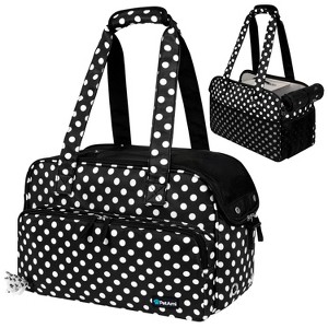 PetAmi Small Dog Purse Carrier, Soft Portable Pet Puppy Cat Travel Handbag Tote, Airline Approved Breathable Pockets Fleece Bed - 1 of 4