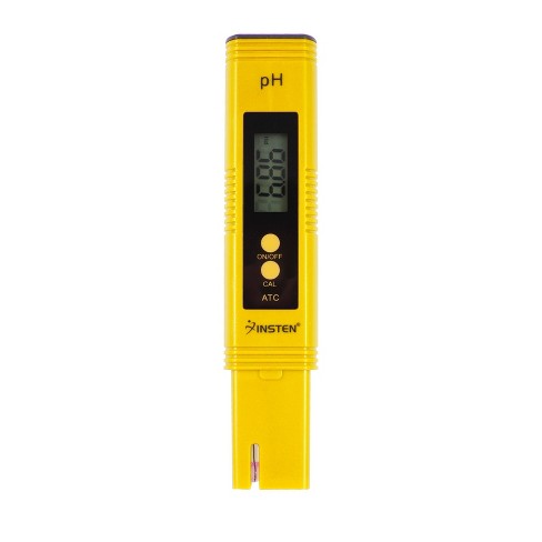 Faial Inloggegevens Belang Insten - Digital Ph Meter Tester Pen For Water Hydroponics, High Accuracy,  Pocket Size, 0-14 Ph Measurement Range : Target