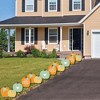 Big Dot of Happiness Little Pumpkin - Lawn Decorations - Outdoor Fall Birthday Party or Baby Shower Yard Decorations - 10 Piece - 3 of 4