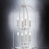 Urban Ambiance Luxury Modern Farmhouse Chandelier 33''H x 18''W,  Brushed Nickel Finish,  Armidale Collection, UHP3974 - 4 of 4