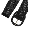 Allegra K Women's Chunky Buckle Braided Woven Wide Dress Waist Belts 58-84cm/22.83-33.07" - 2 of 4