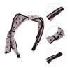 Unique Bargains Women's Polkadots Bow Headbands 1 Pc - 3 of 4