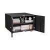 NicBex 2-Door Mobile File Cabinet with Adjustable Shelf,Steel Copier Stand Mobile Pedestal File Printer Stand for Home Office Printing Areas - 4 of 4