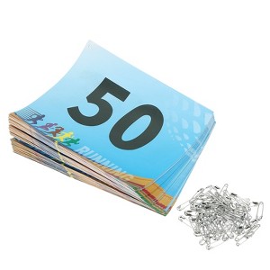 Unique Bargains Tearproof Sports Game Basketball Running Bib Competitor Numbers - 1 of 4