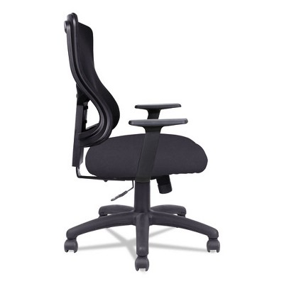 Black Mesh Executive Swivel Office Chair with Fixed Arms