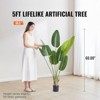 VEVOR Artificial Birds Of Paradise Tree, 5 FT Tall Faux Plant, PE Material & Anti-Tip Tilt Protection Low-Maintenance Plant - 3 of 4