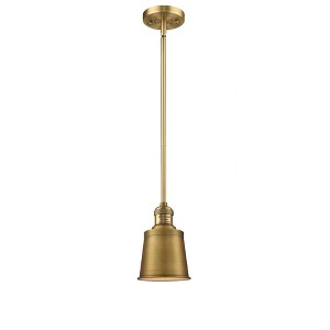 Addison - 1 Light Stem Hung Mini Pendant In Traditional Style-6 Inches Tall and 5 Inches Wide - 1 of 1