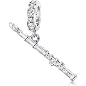 Sterling Silver Charm Set: Moon, Sunflower, Butterfly & Cat Dangle Pendants for Jewelry - 1 of 4