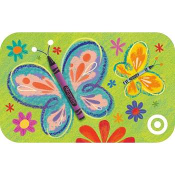 Crayola Butterfly Target GiftCard