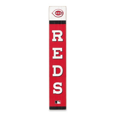 Cincinnati Reds Wooden Sign 
