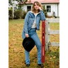 ABLE Women's Adult Shannon Trucker Denim Jacket - 2 of 4