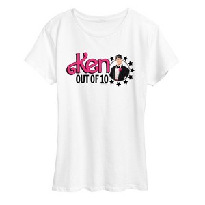 Women's - Barbie - Ken Out Of 10 Short Sleeve Graphic T-Shirt - 1 of 4
