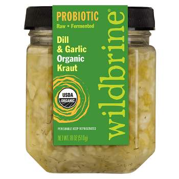 Wildbrine Dill & Garlic Organic Kraut - 18oz
